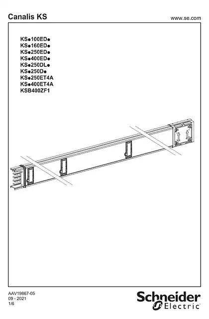 schneider施耐德KS....ED._ KSA250D.._KS....ET4A_ KSB400ZF1 - LENGTH DISTRIBUTION - 说明页